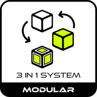 Sistema Modular 3 en 1 Verdadero